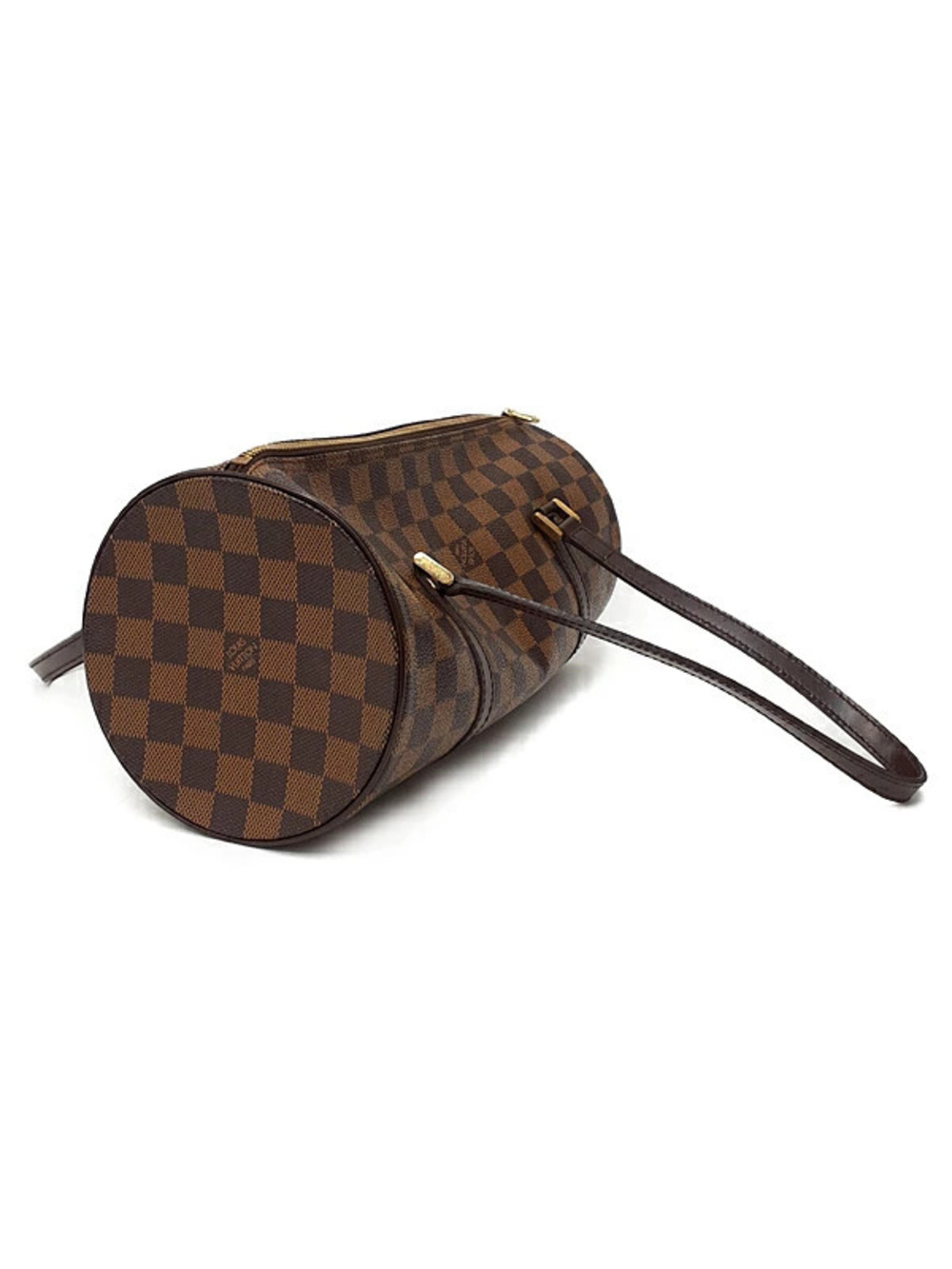 Louis Vuitton Papillon Bag Shoulder Damier Brown